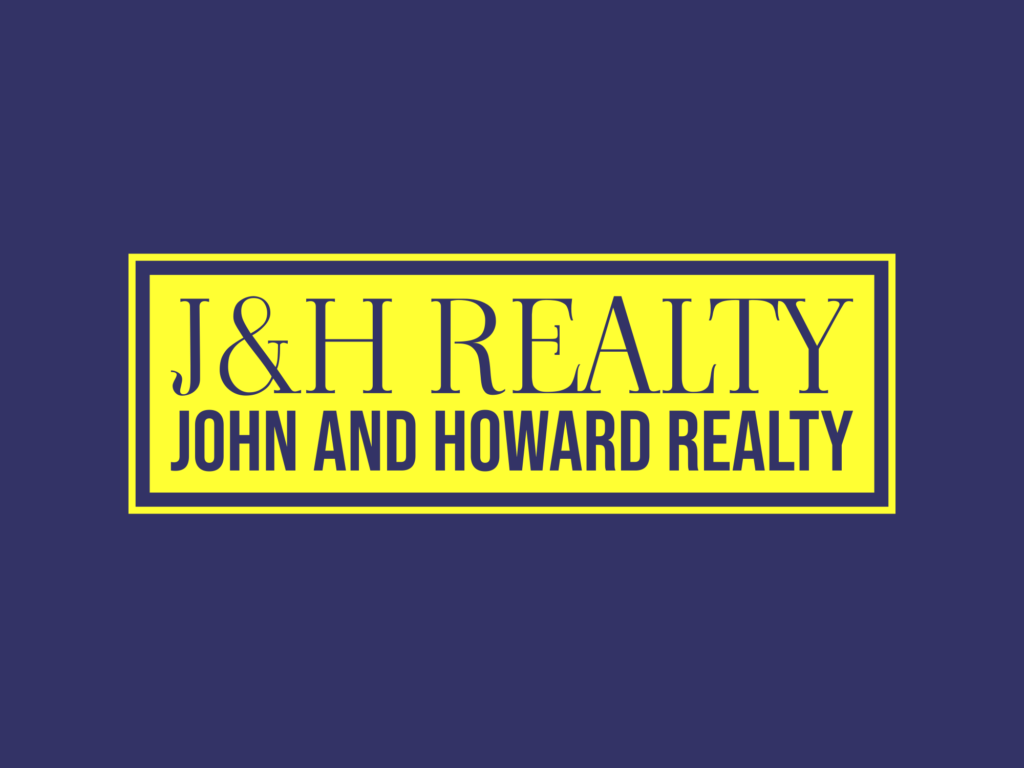 Logo of J & H Realty, a luxury real estate brand.